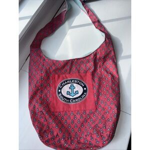Charleston South Carolina Pink/blue Anchor‎ Bag/purse